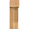 Ekena Millwork Traditional Block Rough Sawn Bracket w/ Offset Brace, Western Red Cedar, 8"W x 22"D x 26"H BKT0806X22X26TRA05RWR - alternate 2